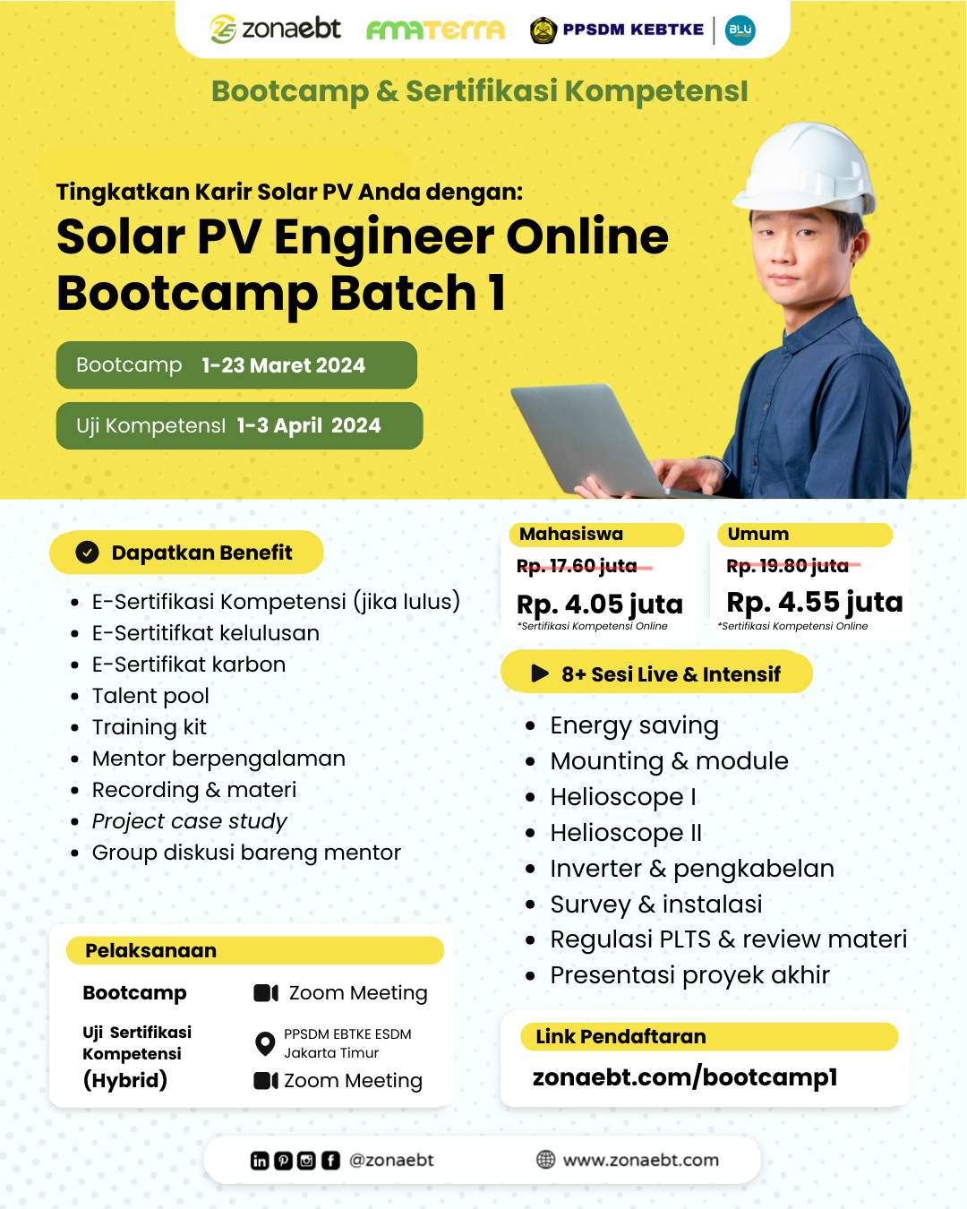 Solar PV Engineer Online Bootcamp Batch 1