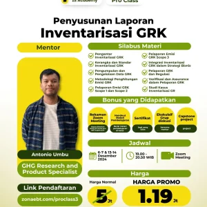 Pro Class: Penyusunan Laporan Inventarisasi GRK