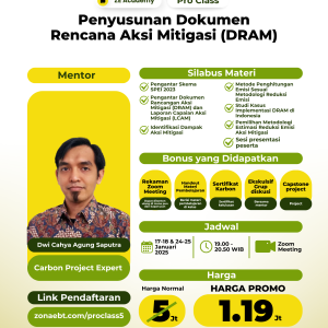 Pro Class: Penyusunan Dokumen Rencana Aksi Mitigasi (DRAM)